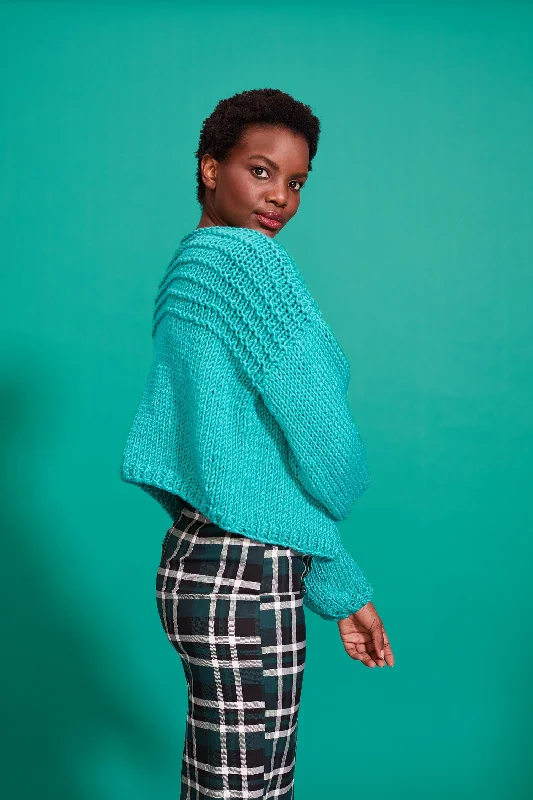 - Winter warm clothes for short-haired dogsIvy Cropped Cardi (Knit)