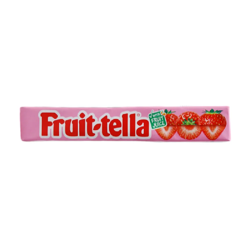 ---FRUIT TELLA CHEWY TOFFEE STRAWBERRY FLAVOUR 32.4 GM