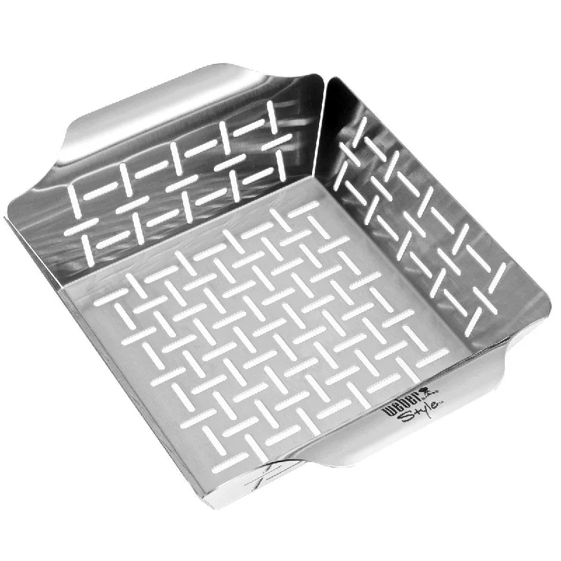 Pet ProductsWeber Style Large Stainless Steel Vegetable Basket