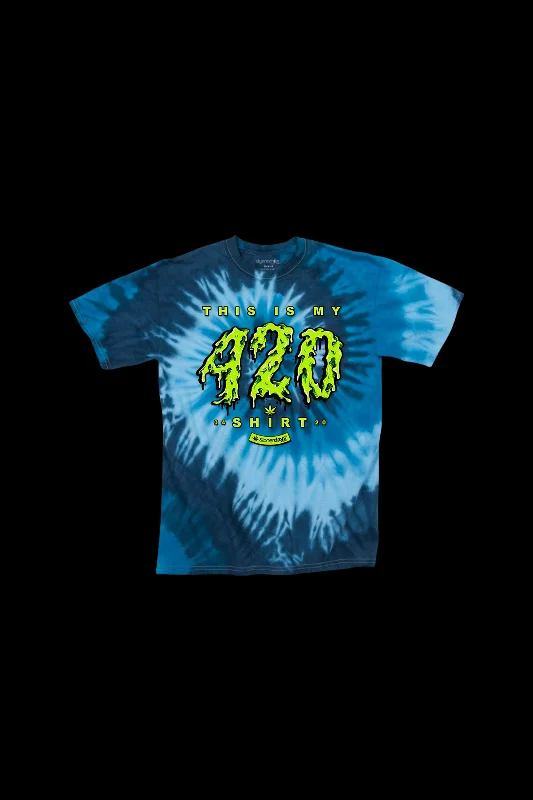 - ​​Christmas pet Christmas clothingStonerDays This Is My 420 Shirt Tie Dye T-Shirt