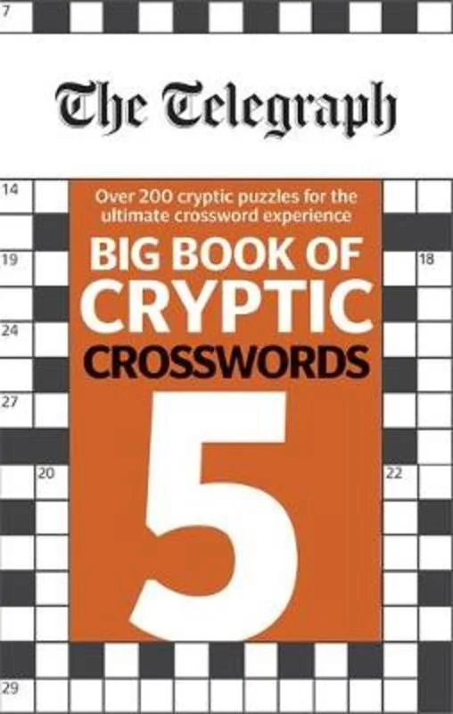 - Remote interactive pet feederThe Telegraph Big Book of Cryptic Crosswords 5