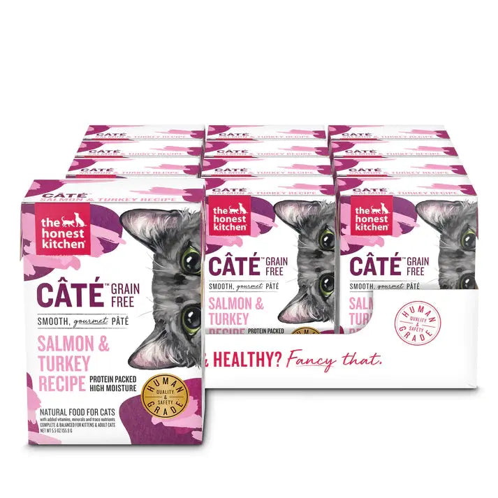 - Summer pet ice matThe Honest Kitchen Cate Grain Free Salmon & Turkey Pate Wet Cat Food 12/5.5oz - Summer pet ice matThe Honest Kitchen Cate Grain Free Salmon & Turkey Pate Wet Cat Food 12/5.5oz