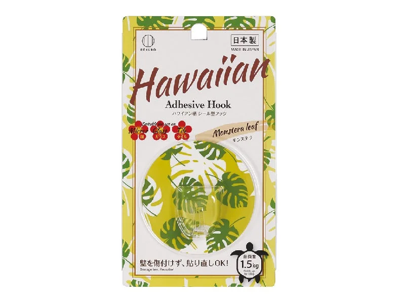 - Pet tear stain cleaning wipesHawaiian Adhesive Hook Monstera Leaf