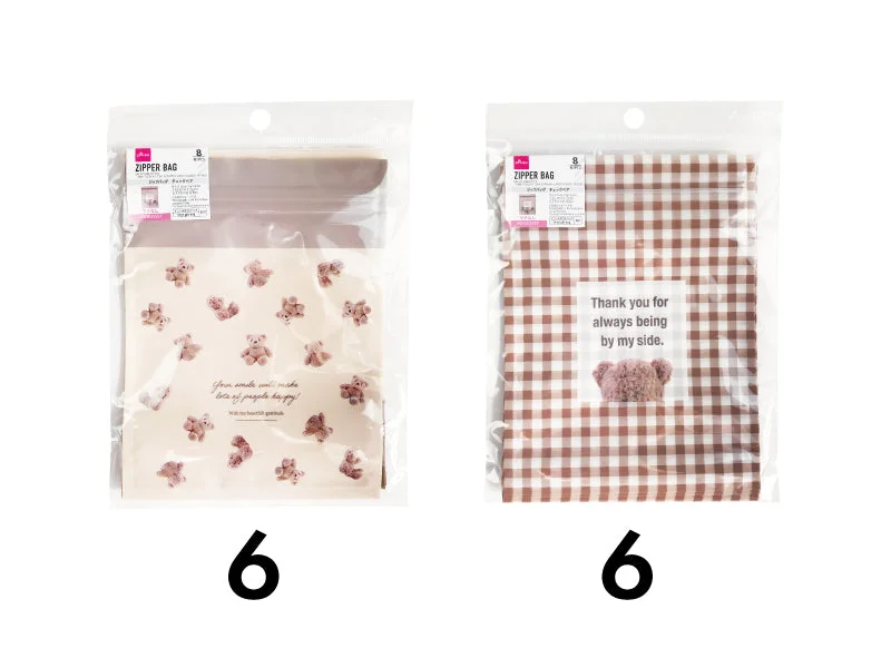 -Anti-scratch scratching board AND cat bed in oneZipper Bags-Plaid Bear 5.11In X 6.69In 8Pcs- -Anti-scratch scratching board AND cat bed in oneZipper Bags-Plaid Bear 5.11In X 6.69In 8Pcs-