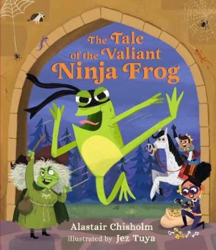 - Custom pet birthday cakeThe Tale of the Valiant Ninja Frog