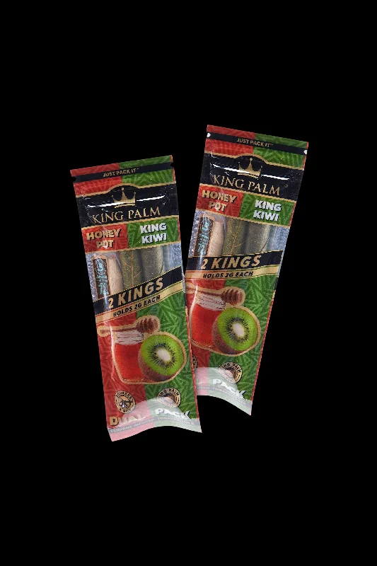 - Organic cotton dog bibsKing Palm King Size Honey & Kiwi Dual Flavor Pre Rolled Leaf Tubes - 2 Packs of 2 - Organic cotton dog bibsKing Palm King Size Honey & Kiwi Dual Flavor Pre Rolled Leaf Tubes - 2 Packs of 2