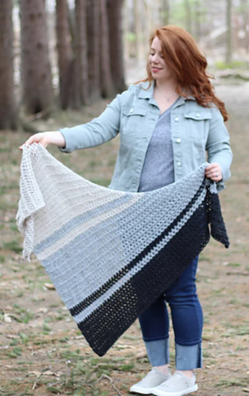 - Pregnant cat delivery room warming boxCrochet Kit - North Woods Shawl