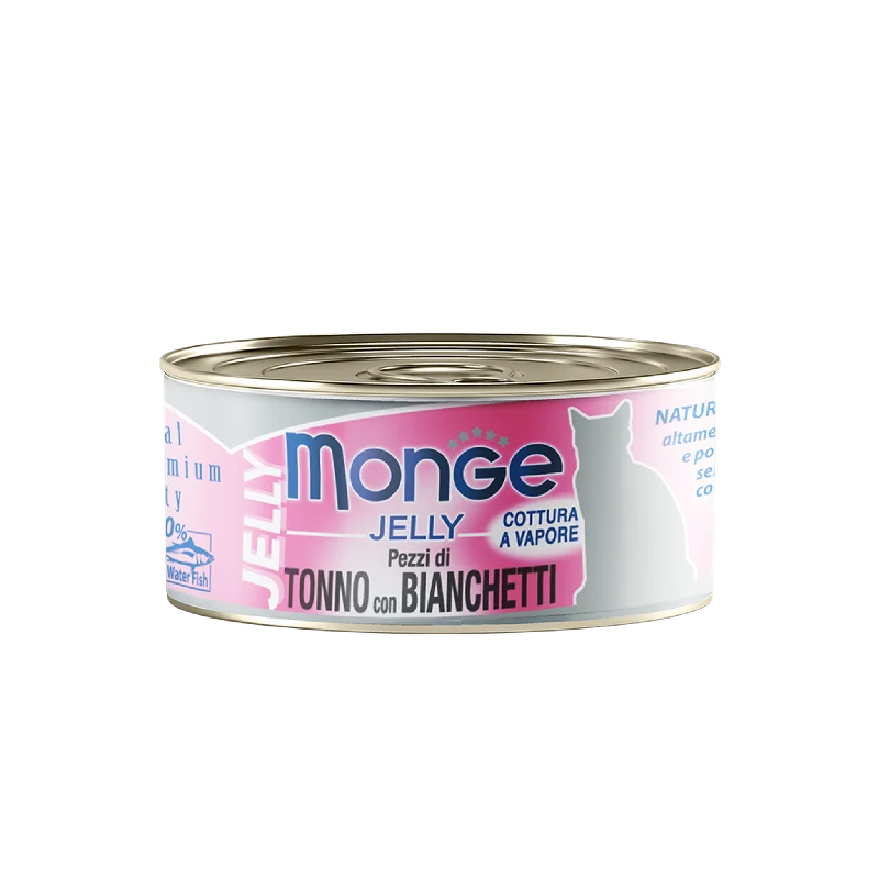 Cat FoodMonge Cat Canned Food - Jelly Yellowfin Tuna With Whitebait (80g)