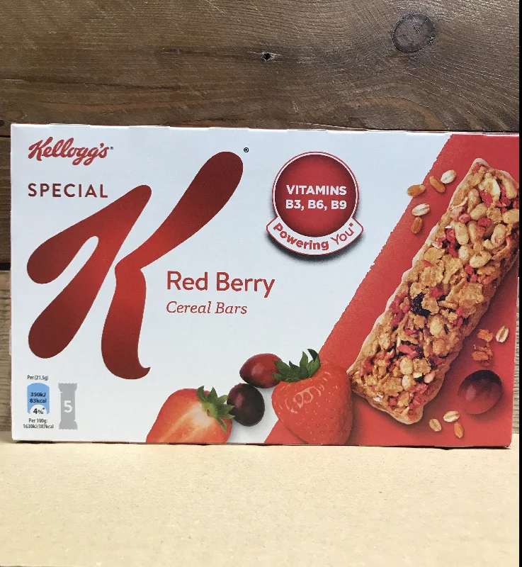 - Pet vitamin complex nutrition tabletsKellogg's Special K Red Berry Cereal Bars 5 Pack (5x21.5g Bars) - Pet vitamin complex nutrition tabletsKellogg's Special K Red Berry Cereal Bars 5 Pack (5x21.5g Bars)