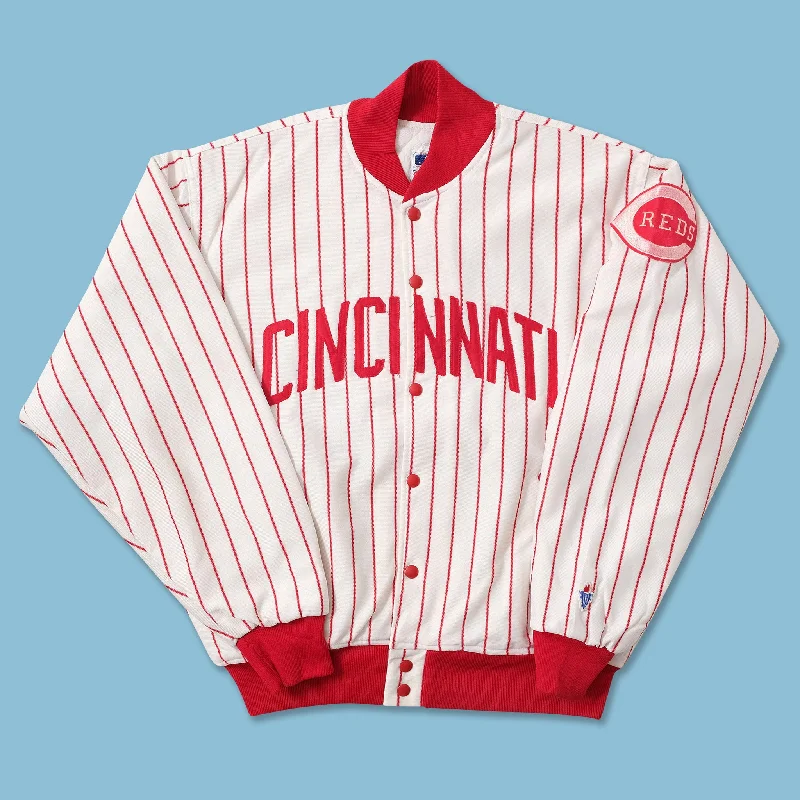 - Degradable pet feces bagVintage Cincinnati Reds Padded College Jacket Large