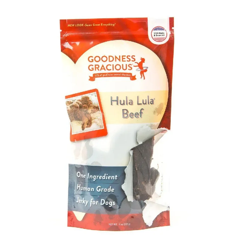  -Explosion-proof leash FOR LARGE dogsGoodness Gracious Hula Lula Beef Jerky for Dogs 4oz