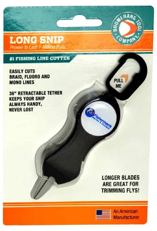 - Organic cotton dog bibsBoomerang Tool Fisherman'S Logo Long Snip Fishing Line Snipper - Organic cotton dog bibsBoomerang Tool Fisherman'S Logo Long Snip Fishing Line Snipper