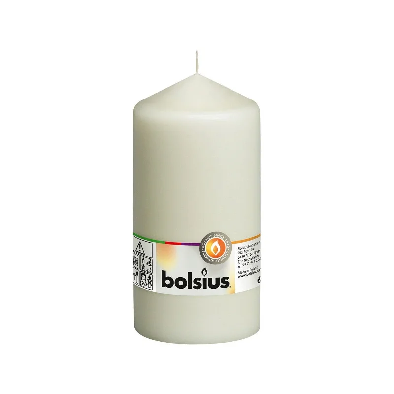 - Remote interactive pet feederBolsius Pillar Candle Ivory 15x8 65hr
