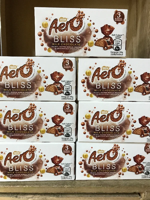 - Chinchilla cooling ice nest ceramic plate21x Nestle Aero Bliss Milk Chocolate (7 Packs of 3 Chocolates)