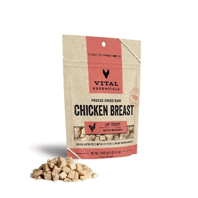 - Cat hair ball removal and hair removal creamVital Essentials® Freeze-Dried Chicken Breast Cat Treats, 1 oz - Cat hair ball removal and hair removal creamVital Essentials® Freeze-Dried Chicken Breast Cat Treats, 1 oz