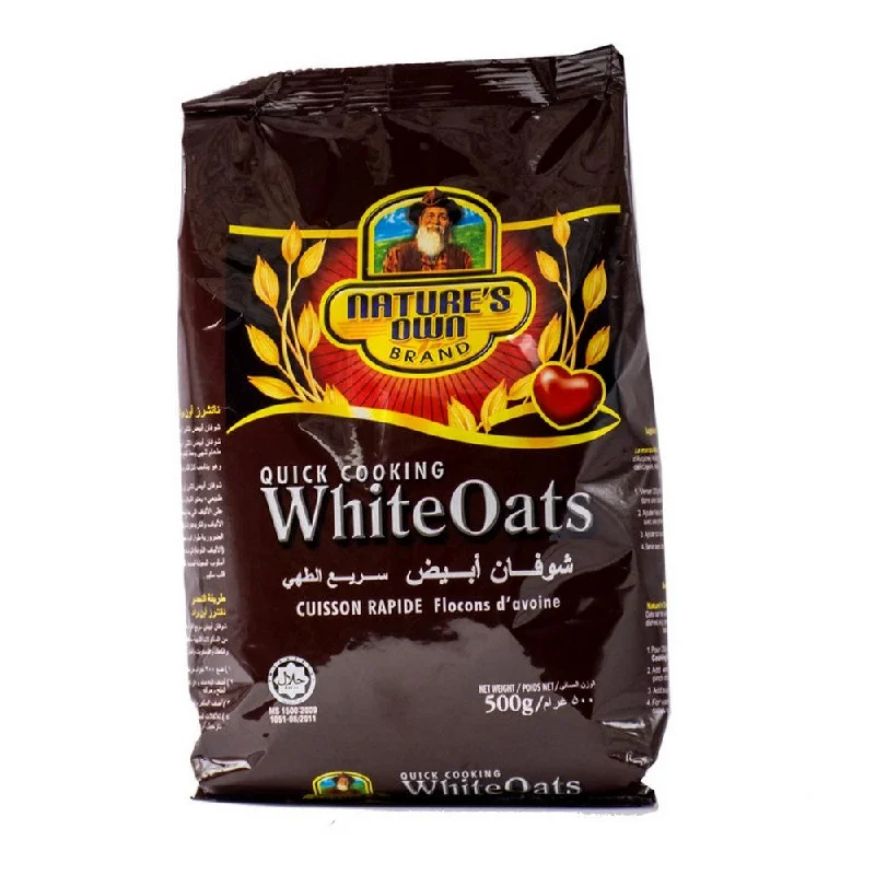 - Organic cotton dog bibsNATURES OWN CEREAL WHITE OATS POUCH 500 GM