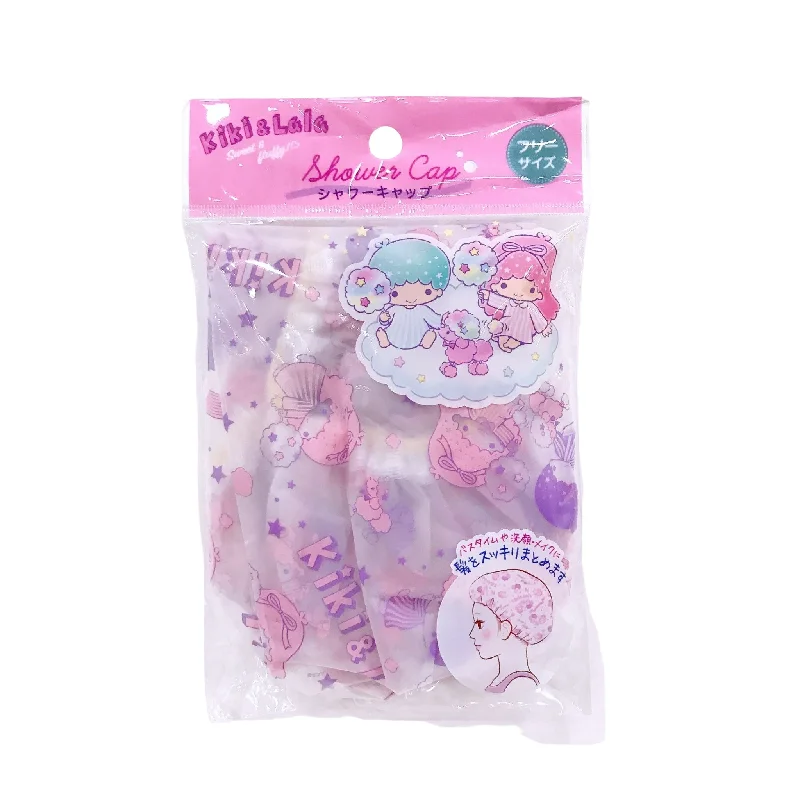---Shower Cap Little Twin Stars Cotton Candy