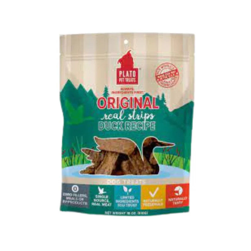 - The effect of dog food on dental healthPlato Duck Strips