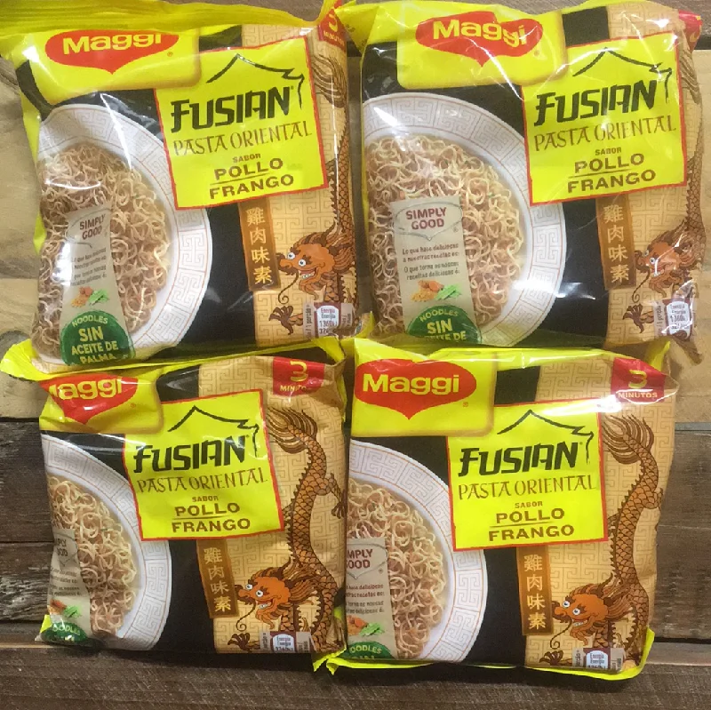 - Natural latex pet mattress4x Maggi Fusian Pasta Oriental Noodles Chicken Flavour 4x71g bags