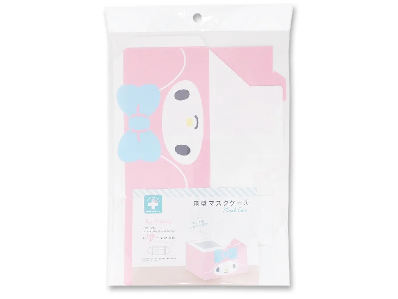 - Foldable and portable cat bagBox-Shaped Mask Case My Melody