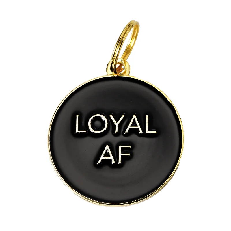 Pet cotton clothesLoyal AF Pet ID Tag
