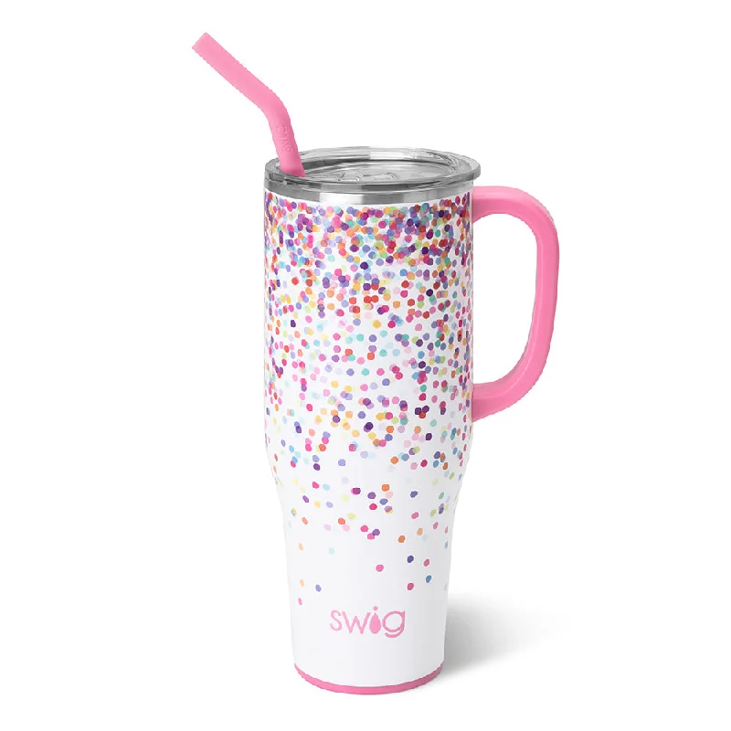  -Splash-proof food bowl AND Anti-choking slow food bowlConfetti Mega Mug 40oz