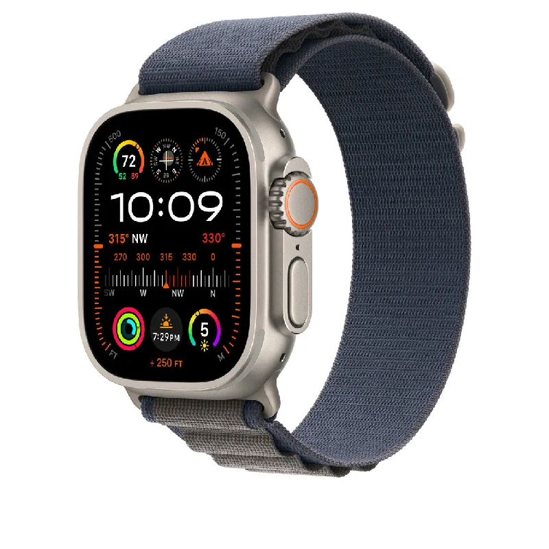 - Parrot climbing and standing wooden frameApple Watch Strap Blue Alpine Loop