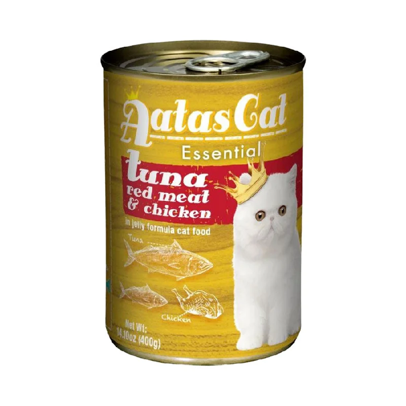 - Senior cat food Aatas Cat Essential Tuna Red Meat & Chicken In Jelly Canned Cat Food - Senior cat food Aatas Cat Essential Tuna Red Meat & Chicken In Jelly Canned Cat Food