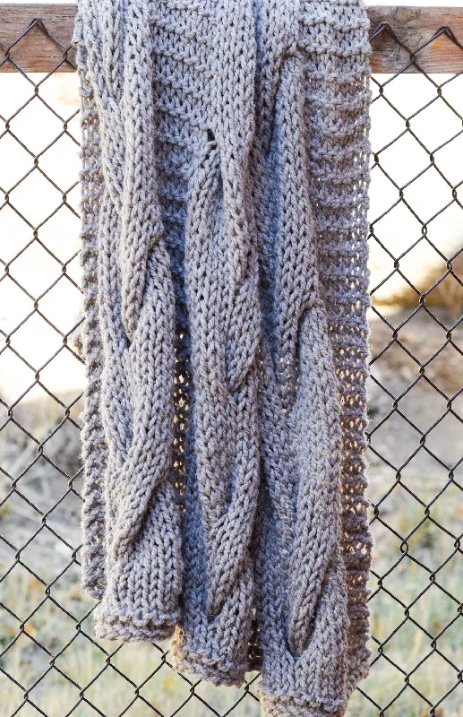 - Solid wood cat climbing frame customizedKnit Kit - Grand Cables Throw