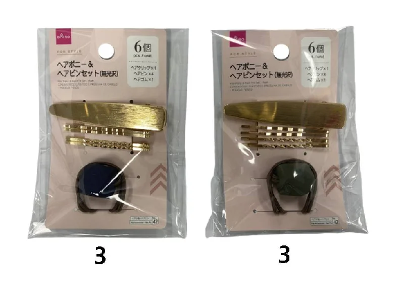 - Custom pet birthday cakeHair Pony Hair Pin Set - Matt - 6P -