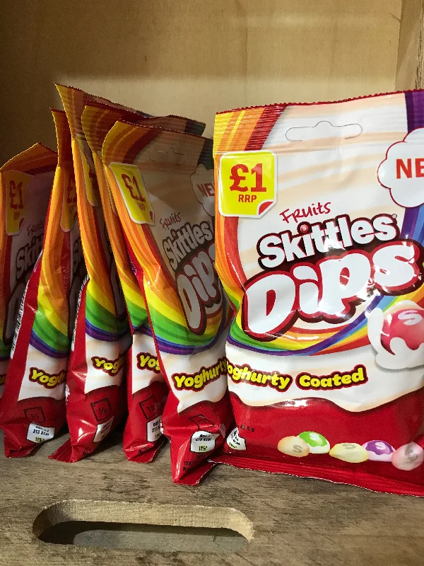 - Air box TSA certified check-in6x Skittles Dips Yoghurty Coated (6x95g)