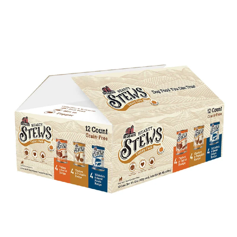 - Special food for senior dogsHearty Canned Stew Variety Pack