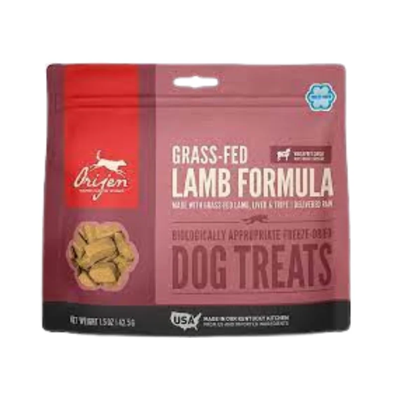 - Dog food nutritional analysisOrijen Lamb Freeze Dried Dog Treats