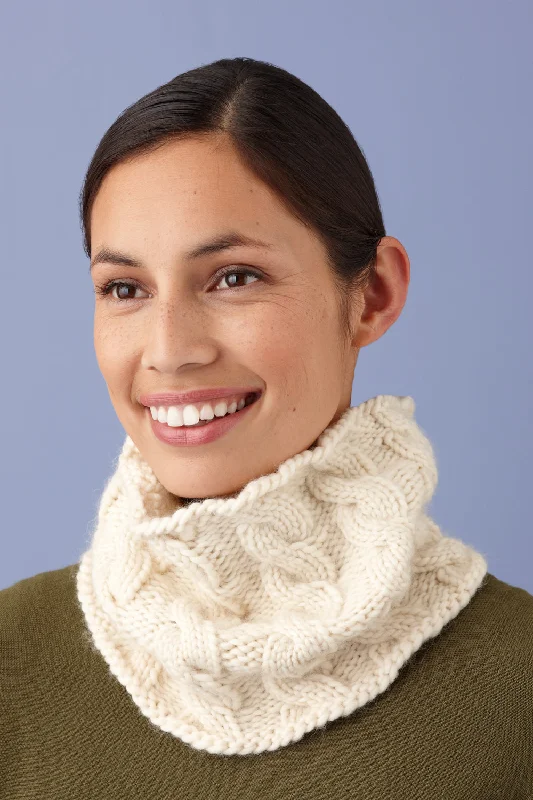 - Teething and chewing toys for puppiesSimple Cable Cowl Pattern (Knit)
