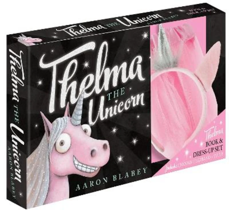 - ​​Christmas pet Christmas clothingThelma the Unicorn: Book & Dress-Up Set