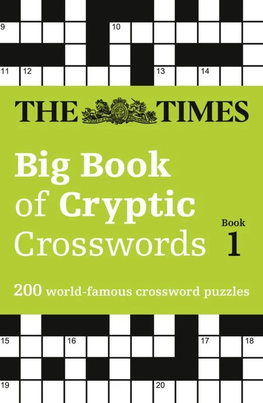 - Pet tear stain cleaning wipesThe Times Big Book of Cryptic Crosswords Book 1