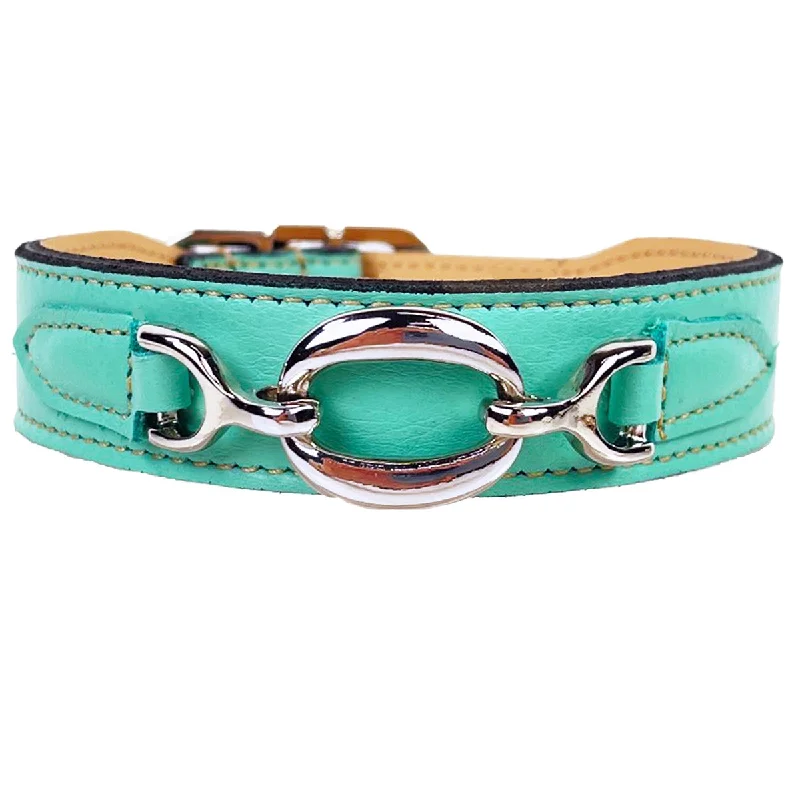 Pet accessoriesHartman Collection Dog Collar Turquoise/Nickel