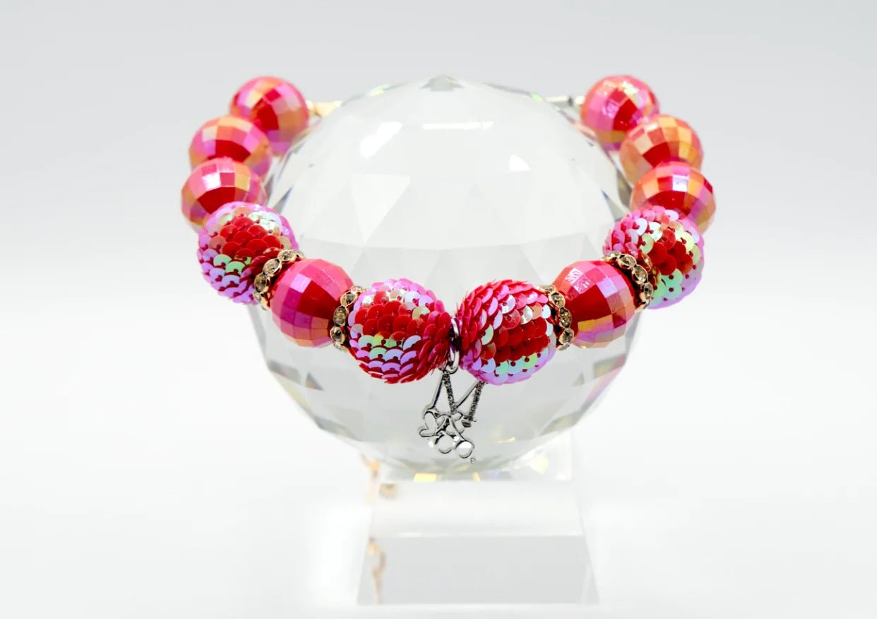 Pet custom clothes"Ruby Dreams Scales" Necklace
