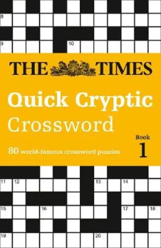 - Degradable pet feces bagThe Times Quick Cryptic Crossword Book 1