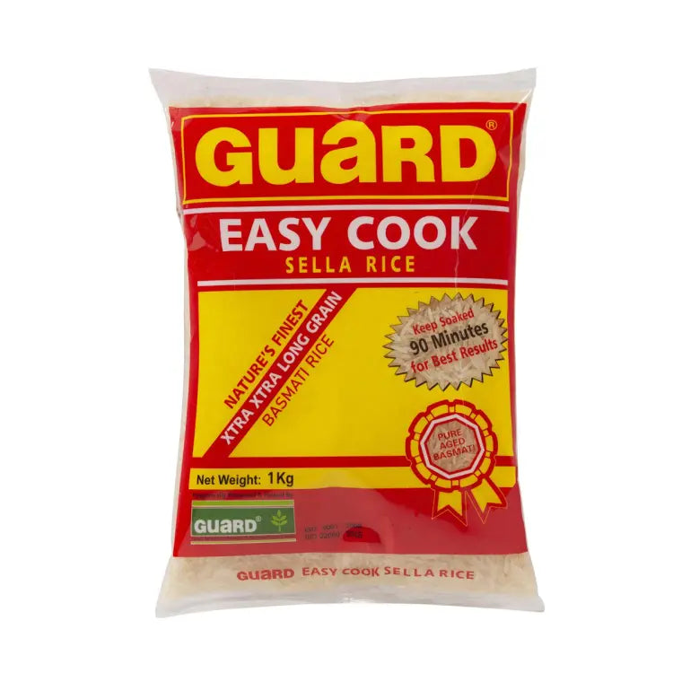 - Teething and chewing toys for puppiesGUARD RICE EASY COOK PARBOILED 1 KG