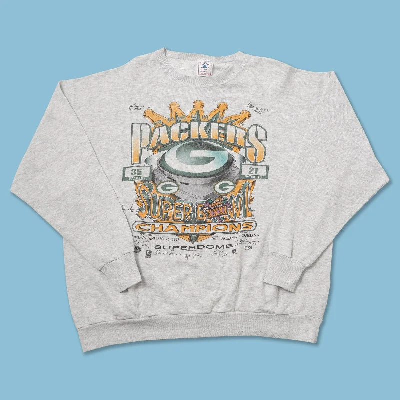 - Winter dog thick down jacketVintage 1997 Green Bay Packers Sweater XXLarge