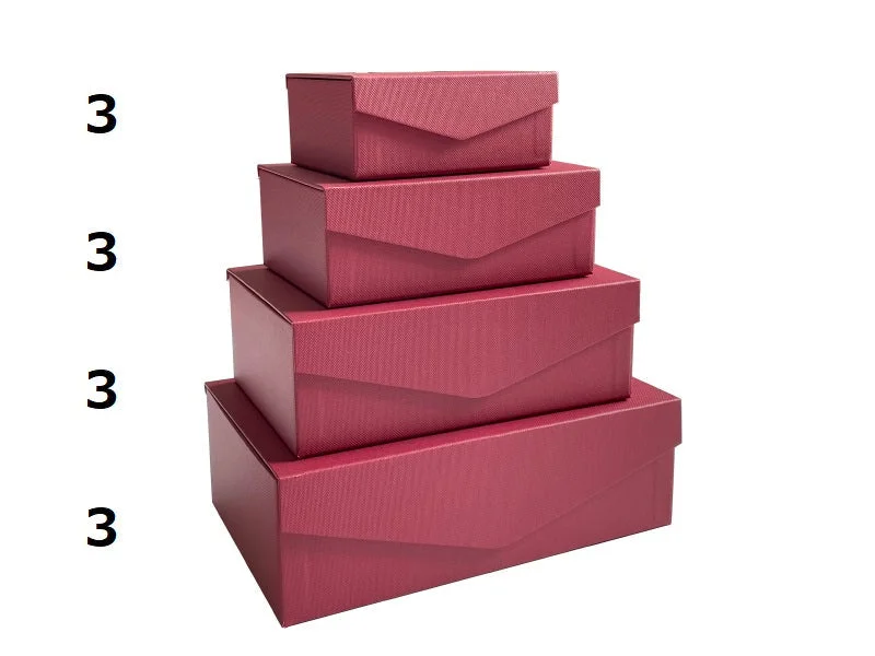 - Chinchilla cooling ice nest ceramic platePaper Box With Lid -4 Sizes - Rectangular - Wine- - Chinchilla cooling ice nest ceramic platePaper Box With Lid -4 Sizes - Rectangular - Wine-
