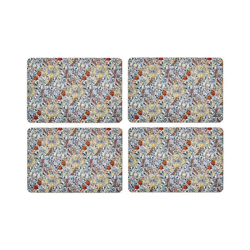 - Dog anti-slip matNostalgic Blue Lily Placemats Set of 4