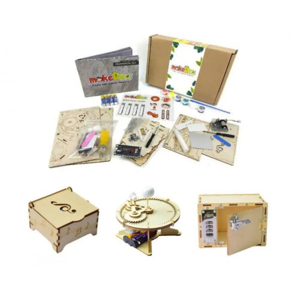 - ​​Pet toys under    yuanMakeRex Wooden Robot Kit (Mechanical)