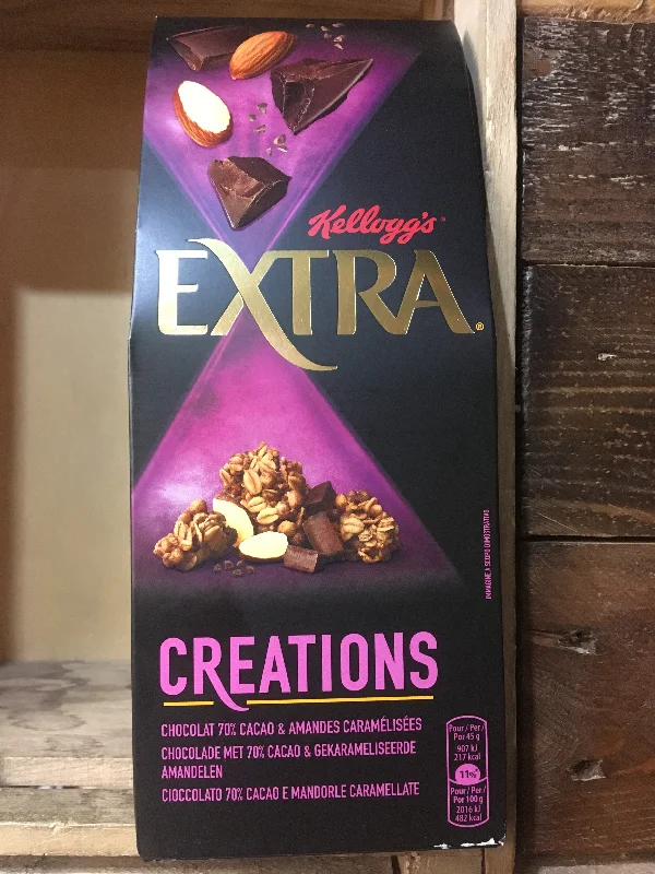 - Remote interactive pet feederKellogg's Extra Creations Dark Chocolate and Caramelised Almond Granola 320g