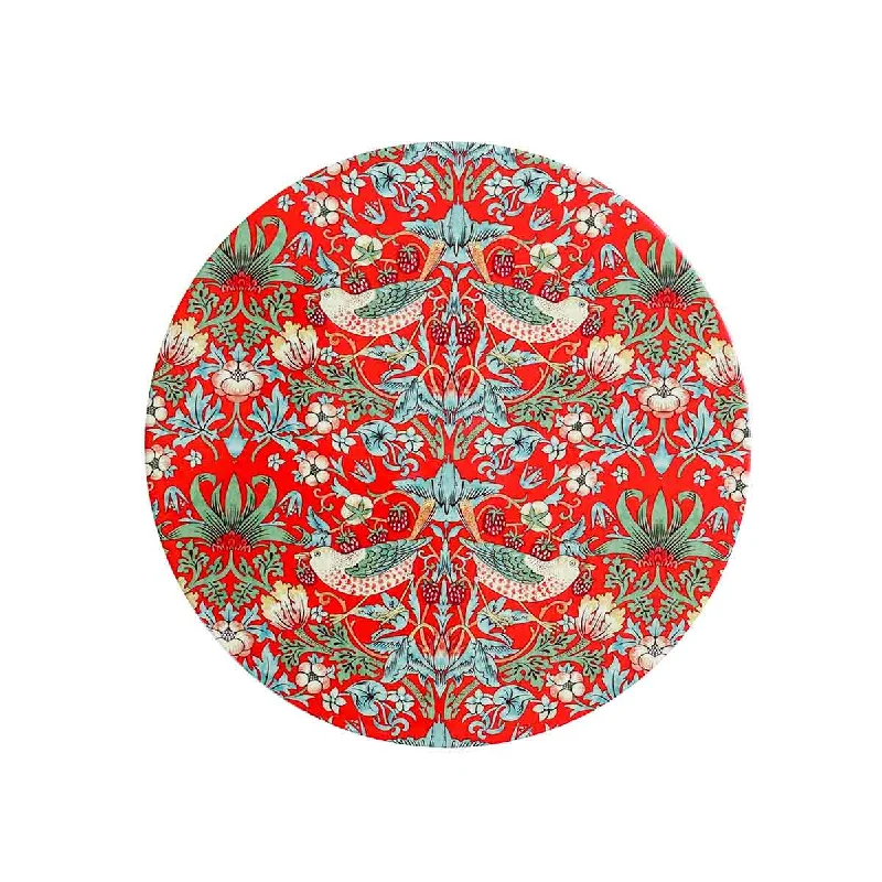 - Dog anti-slip matHeritage Strawberry Theif Trivet Red 16cm