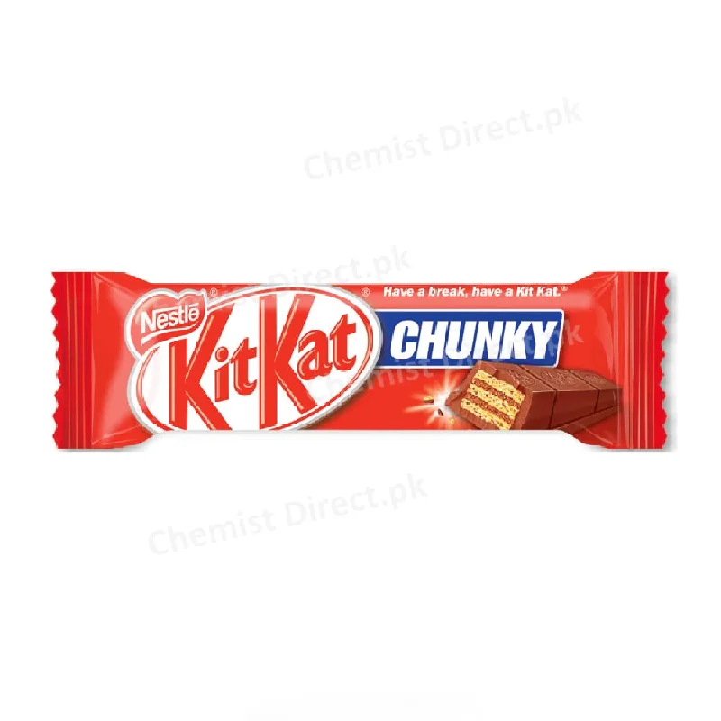 ---NESTLE KITKAT CHOCOLATE CHUNKY 38 GM