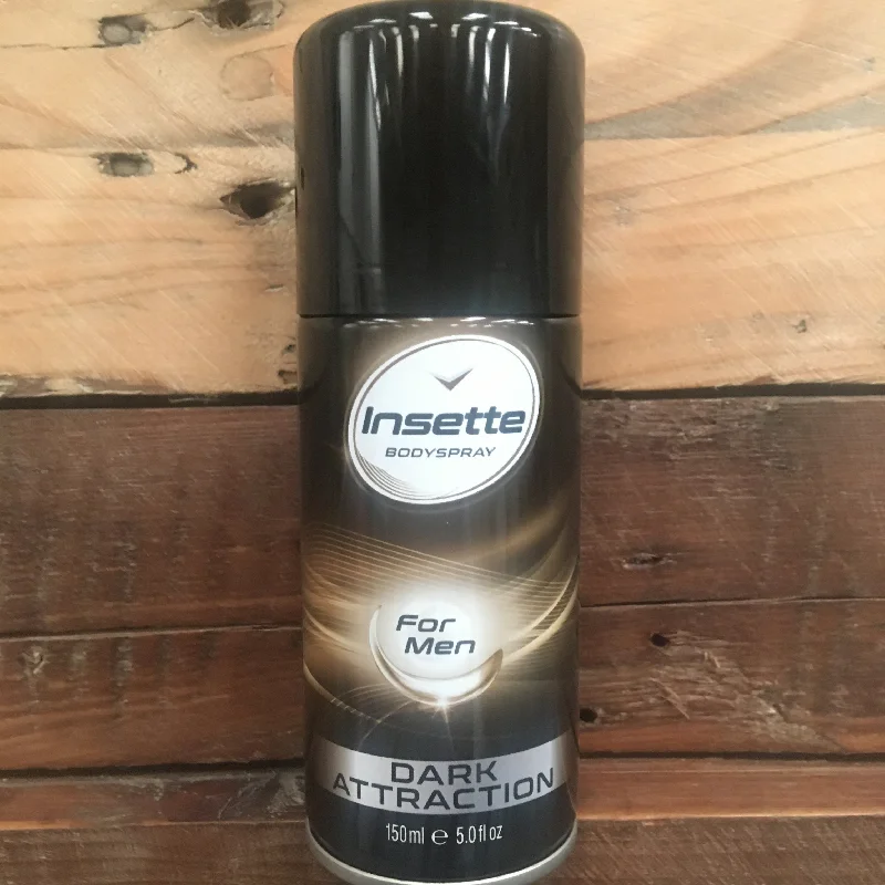 - Dog disposable foam shower gelInsette Men's Body Spray Dark Attraction 150ml