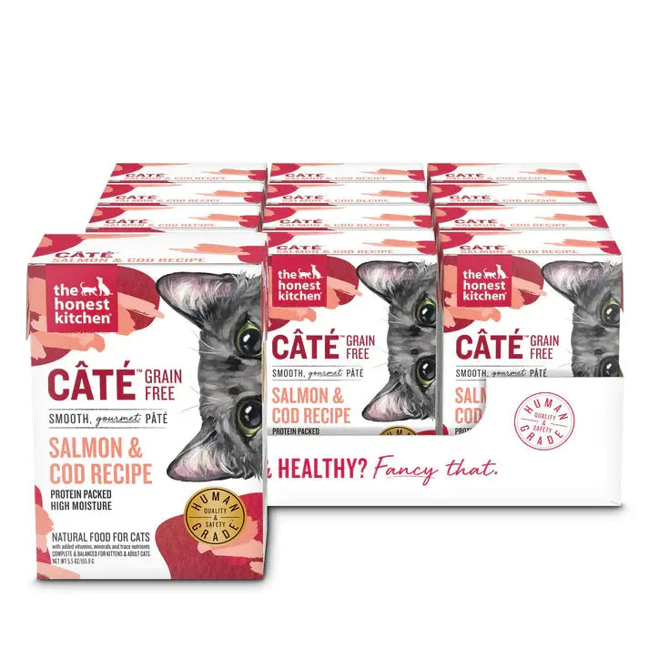 - Smart cat litter box with automatic cleaningThe Honest Kitchen Cate Grain Free Salmon & Cod Pate Wet Cat Food 12/5.5oz - Smart cat litter box with automatic cleaningThe Honest Kitchen Cate Grain Free Salmon & Cod Pate Wet Cat Food 12/5.5oz