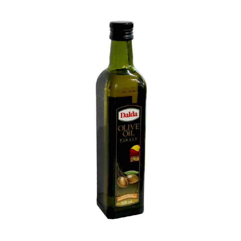 - Air box TSA certified check-inDALDA OLIVE OIL POMACE BOTTLE 500 ML